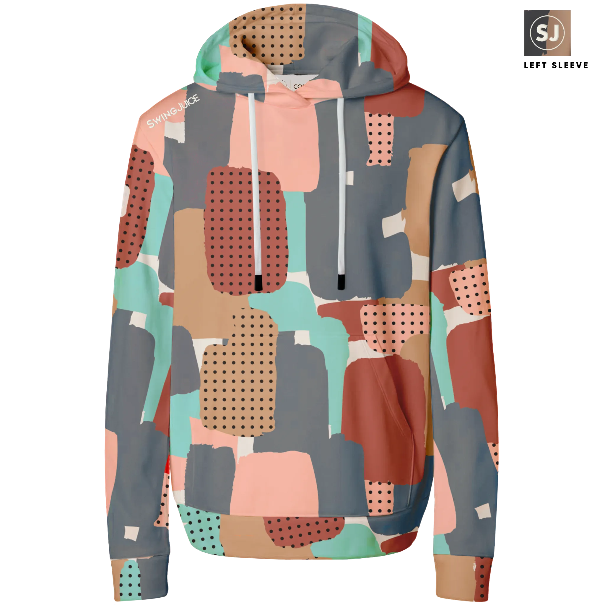 Golf Abstract Camo Men's Performance Hoodie