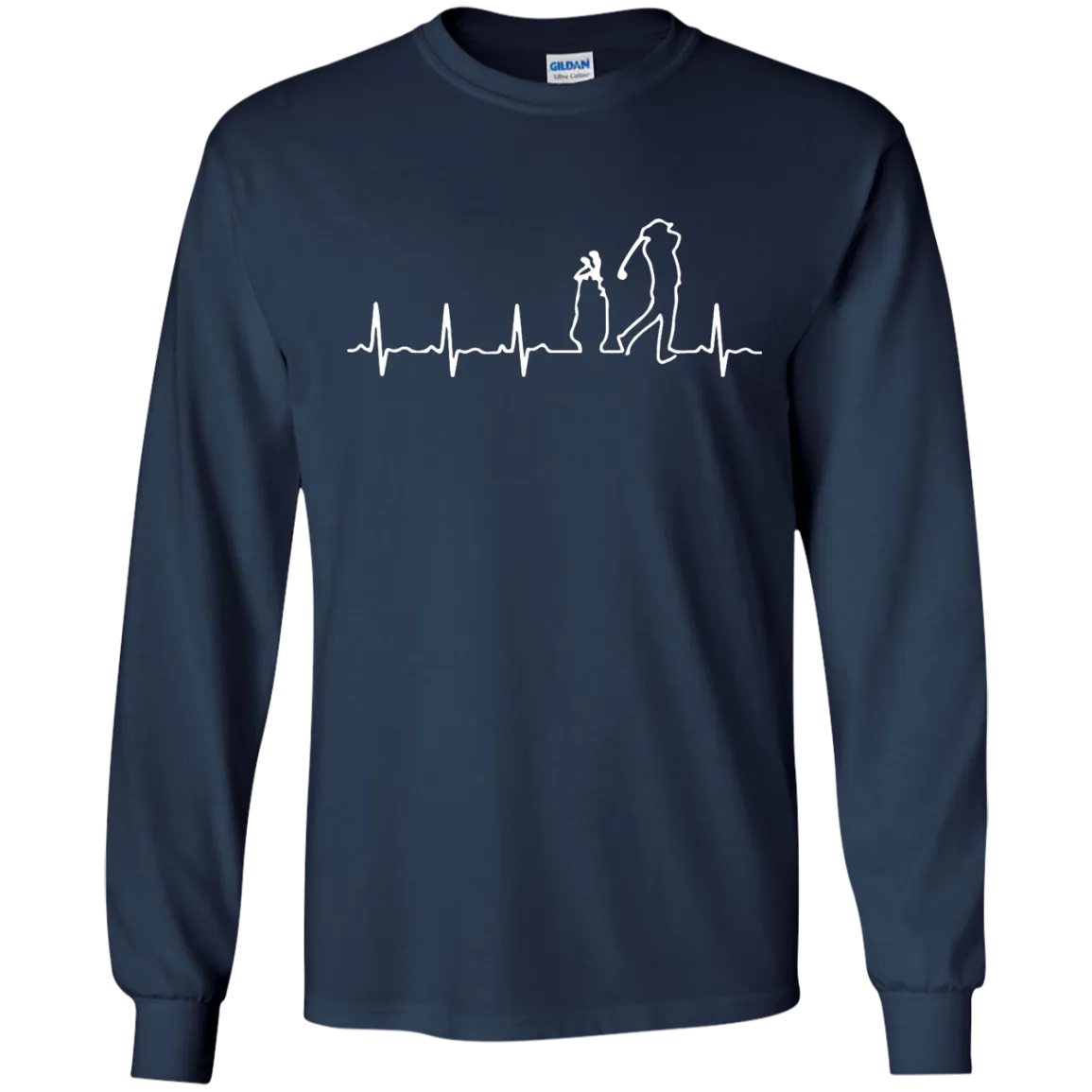 Golf Heartbeat Shirt, Hoodie, Tank