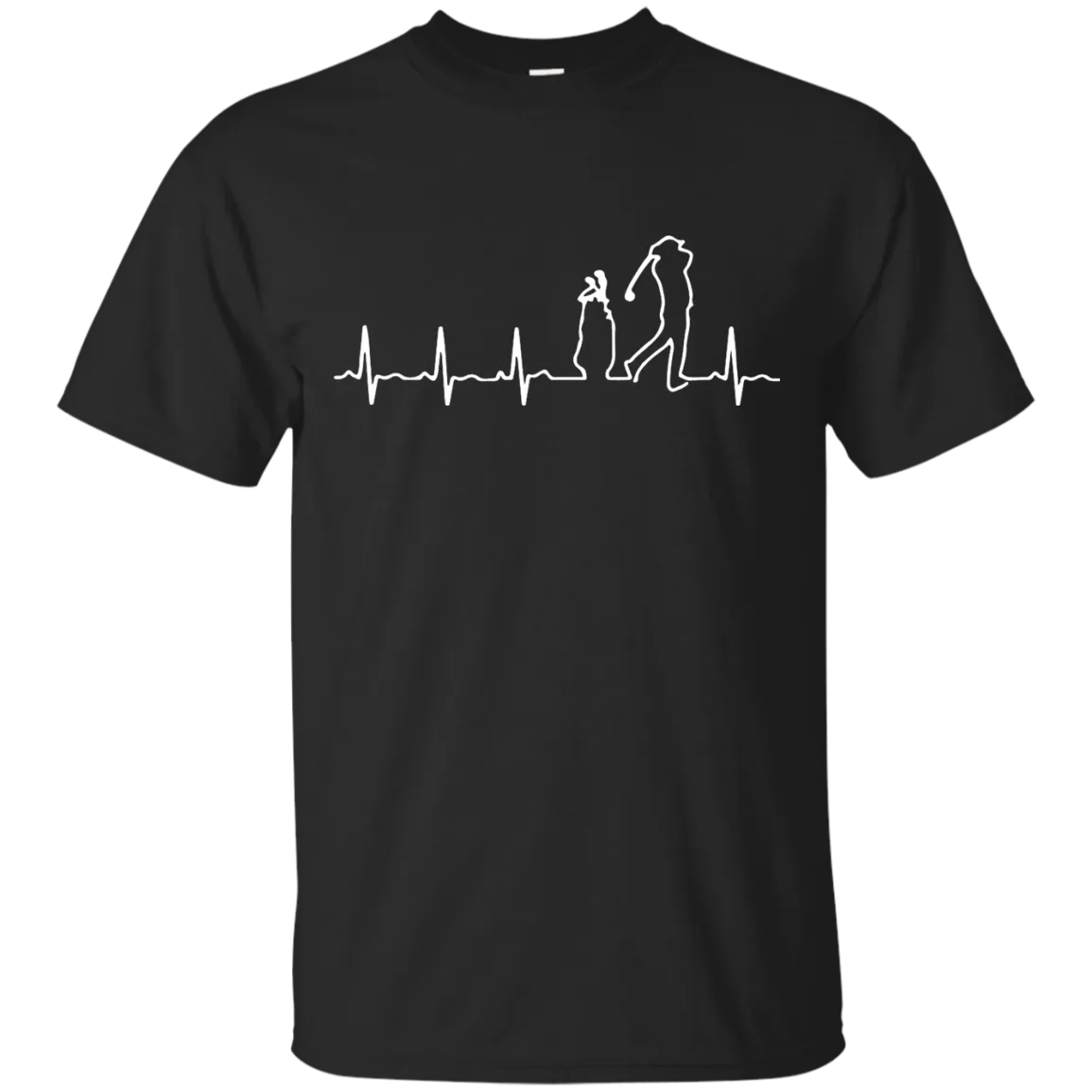 Golf Heartbeat Shirt, Hoodie, Tank