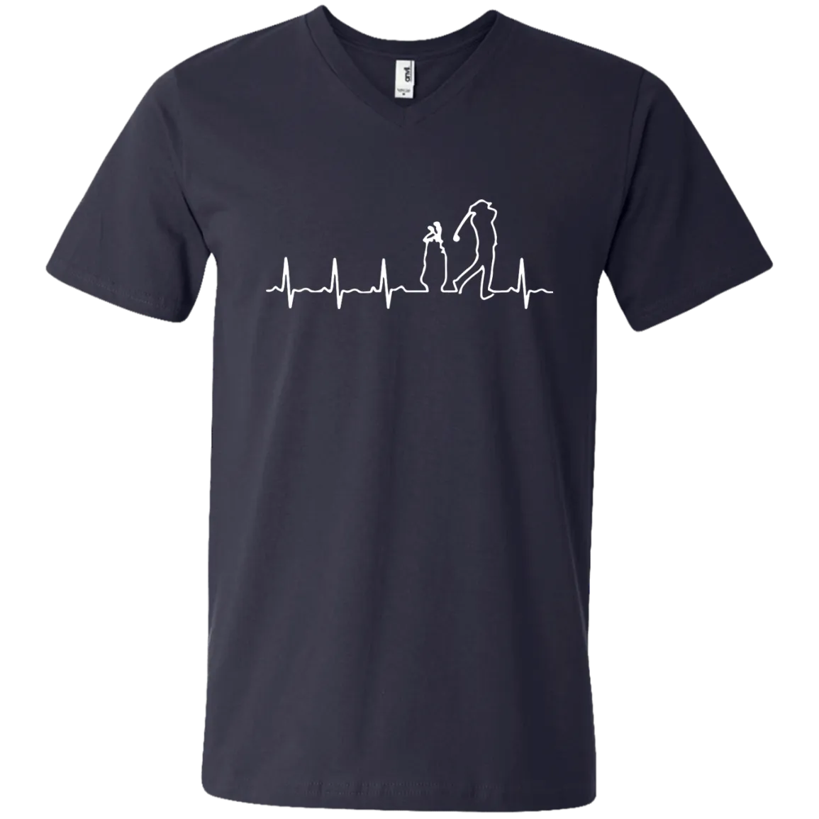 Golf Heartbeat Shirt, Hoodie, Tank