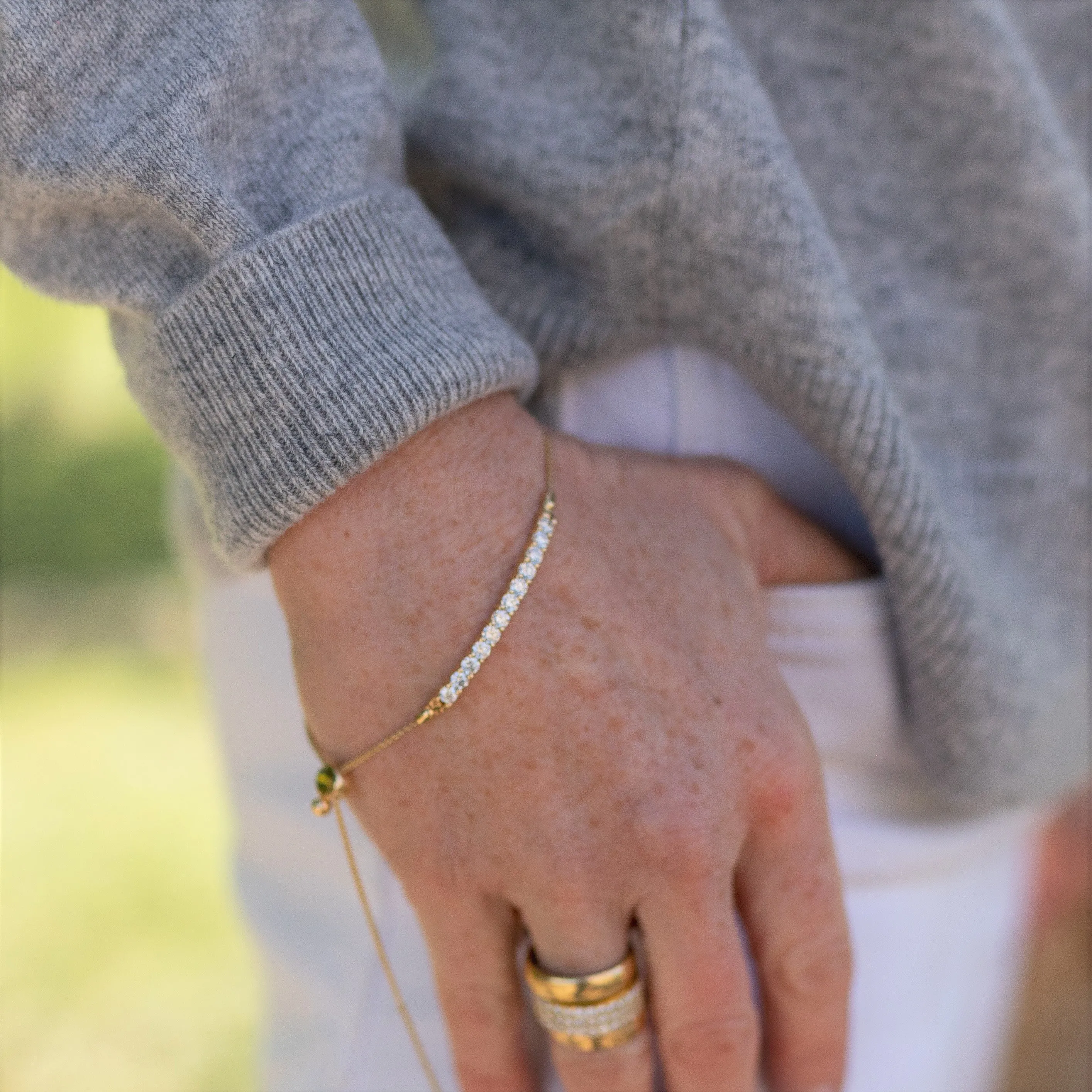 Grey Cashmere Jumper Sweater