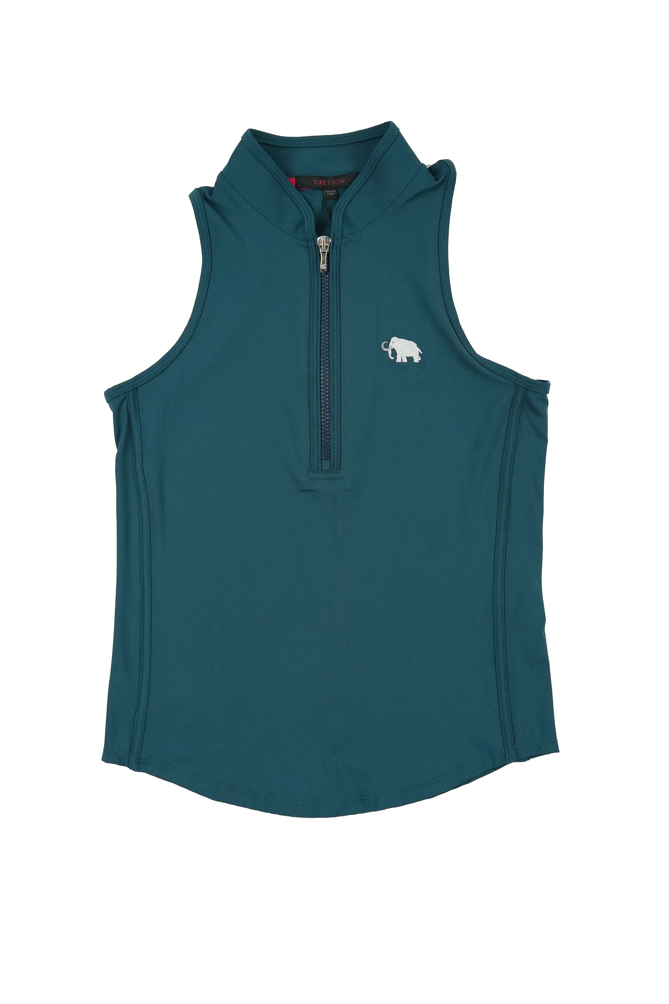 Greyson Sleeveless Vesta Zip Polo