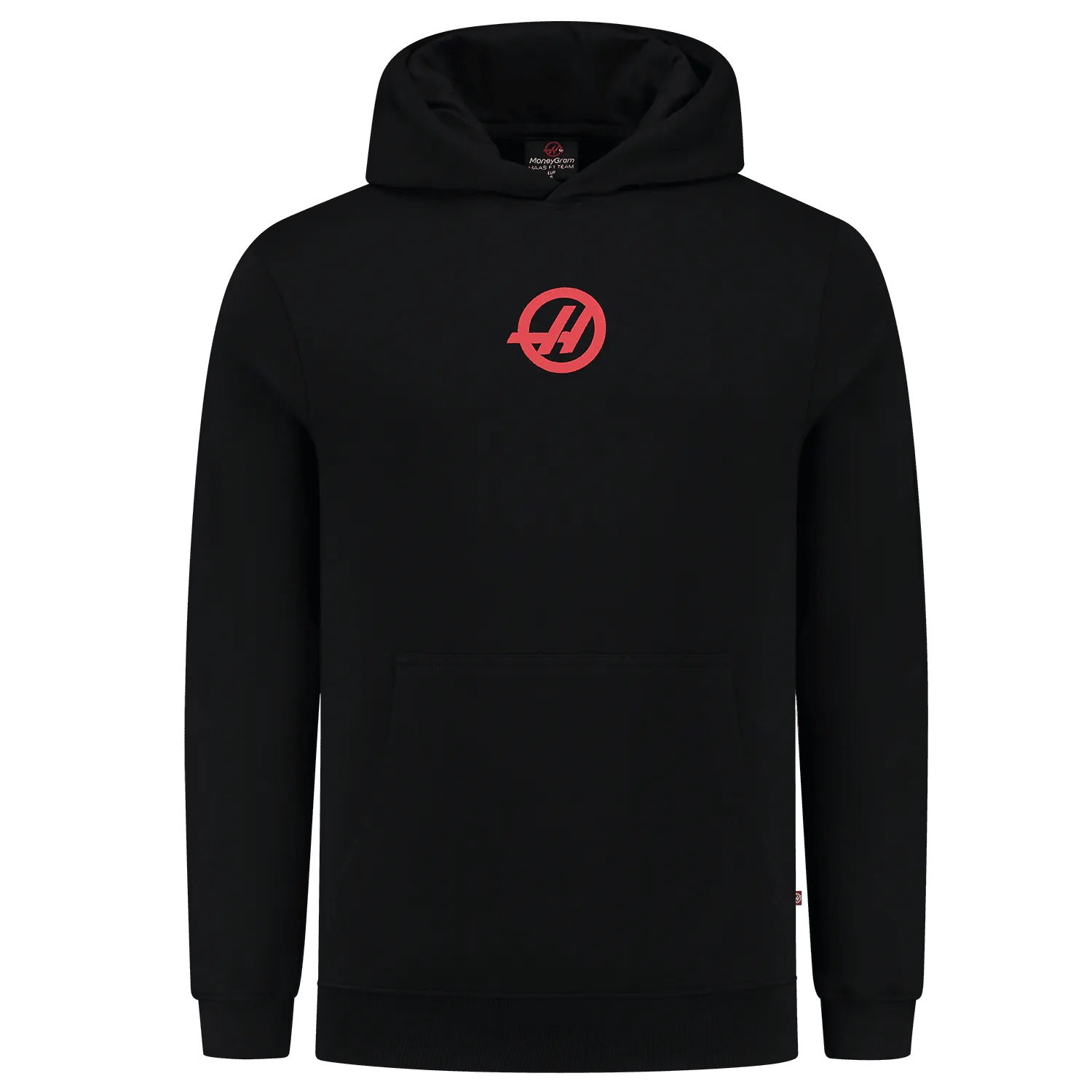 Haas Racing F1 Logo Blackout Hoodie - Black