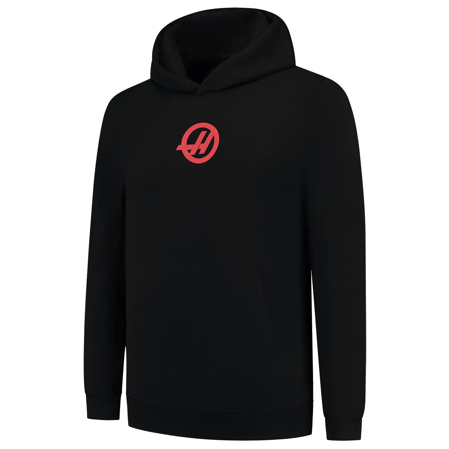 Haas Racing F1 Logo Blackout Hoodie - Black