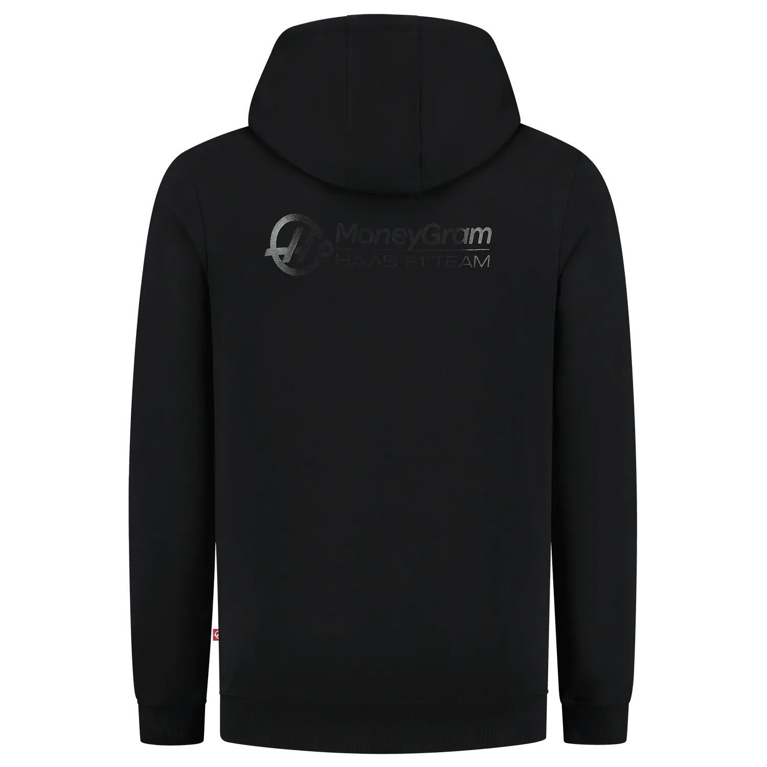 Haas Racing F1 Logo Blackout Hoodie - Black