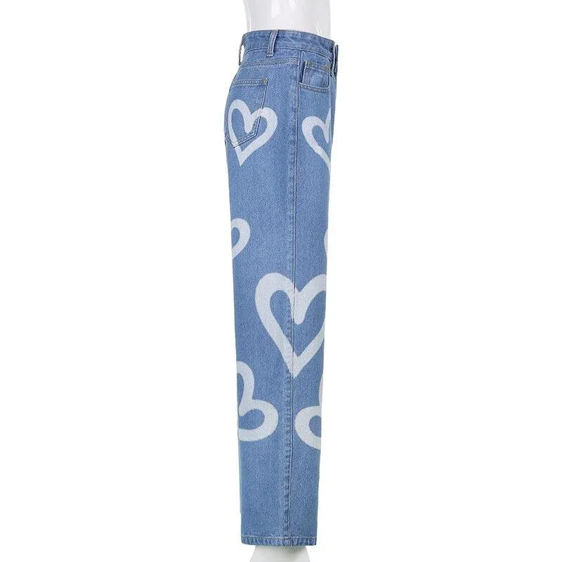 Heart Burst Jeans