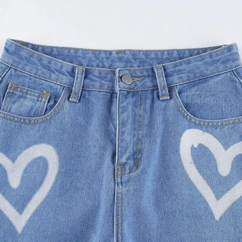 Heart Burst Jeans