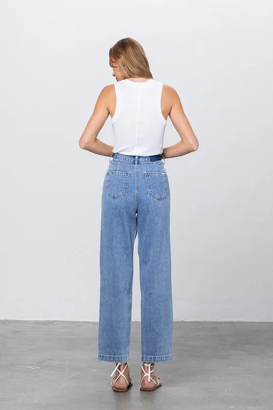 HI-WAIST SLOUCH JEANS