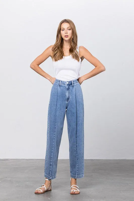 HI-WAIST SLOUCH JEANS