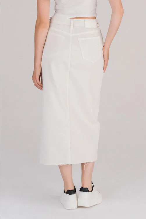 Hidden Jeans Peyton High Waist Midi Skirt