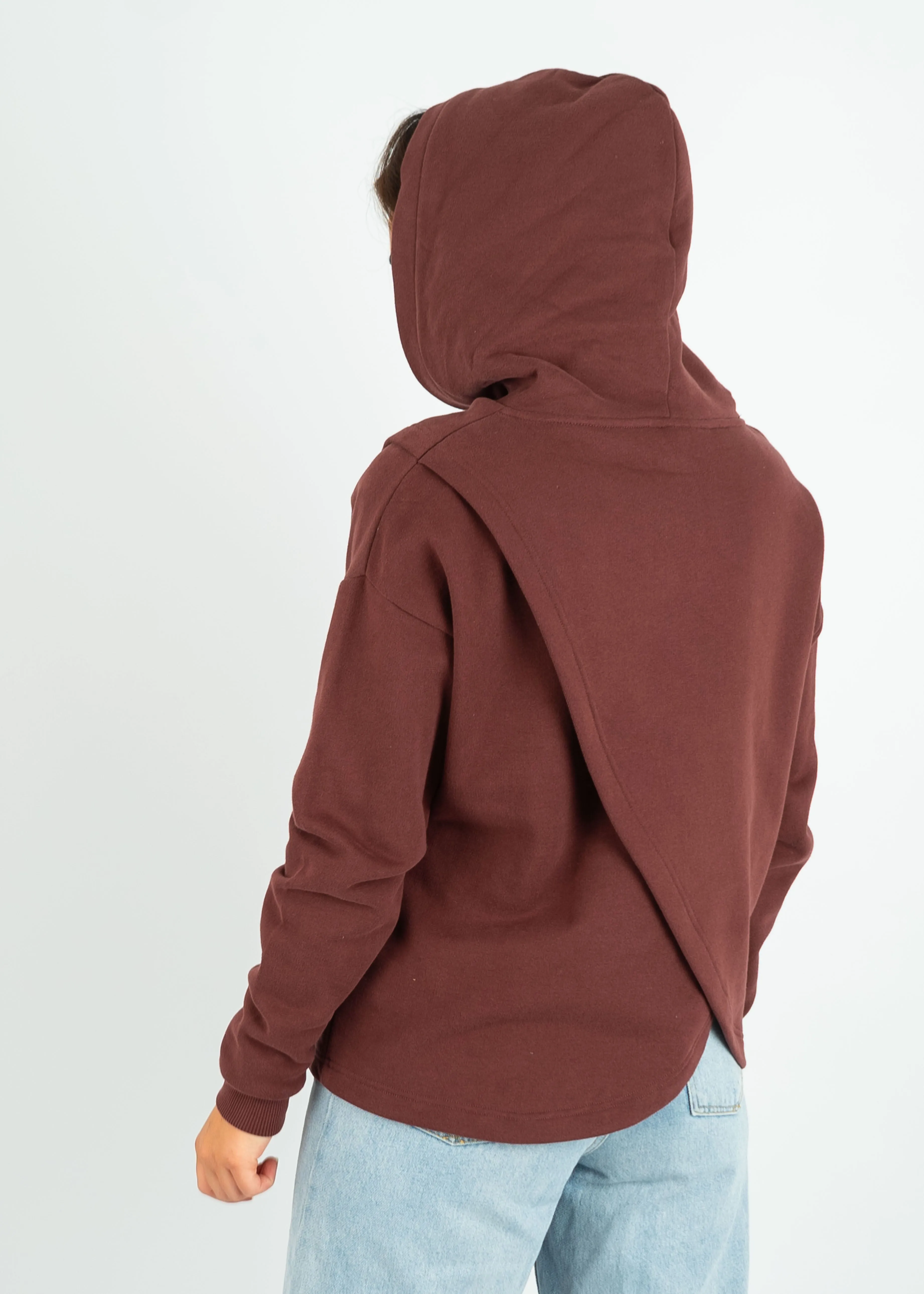 Hoodie VINGER Burgundy