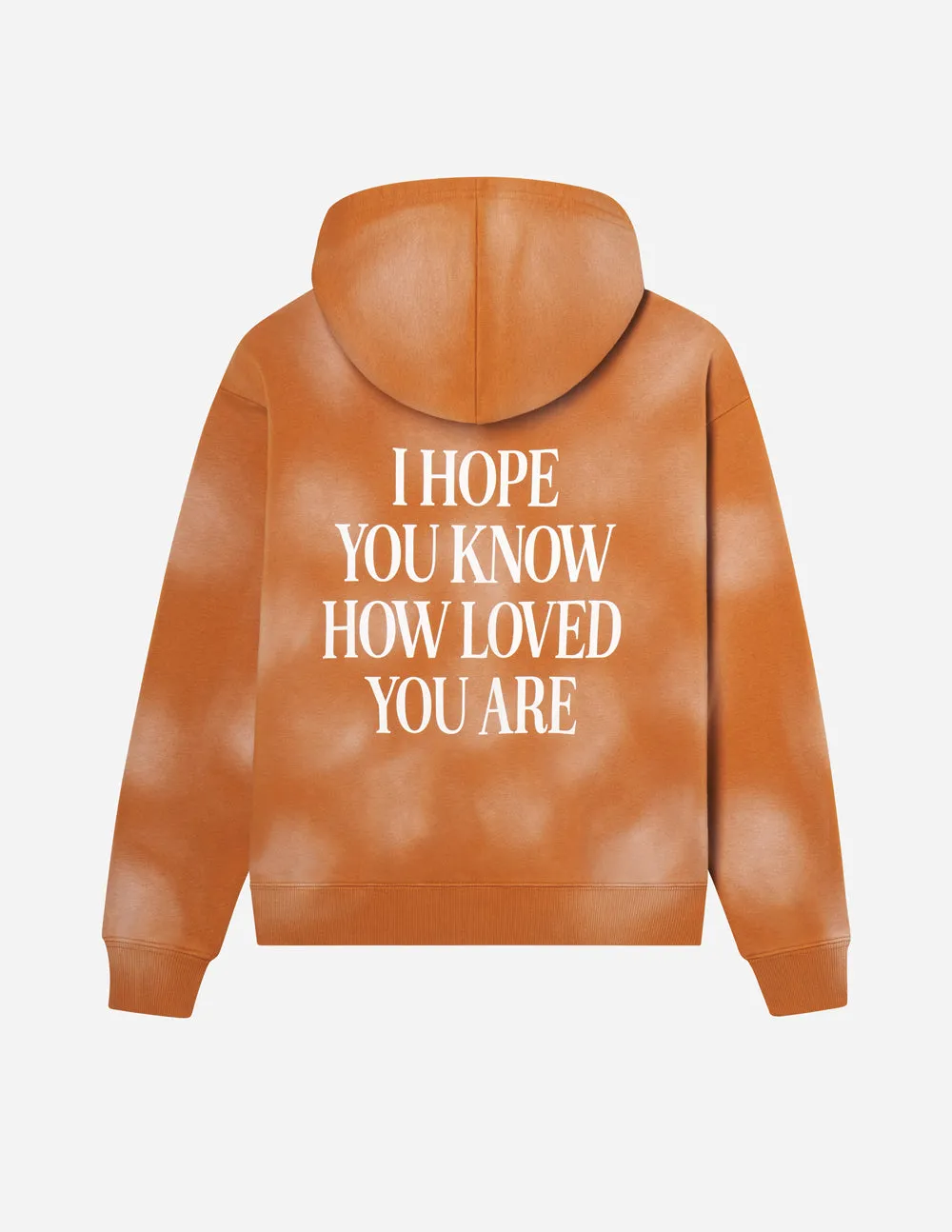 I Hope You Know Orange Unisex Hoodie