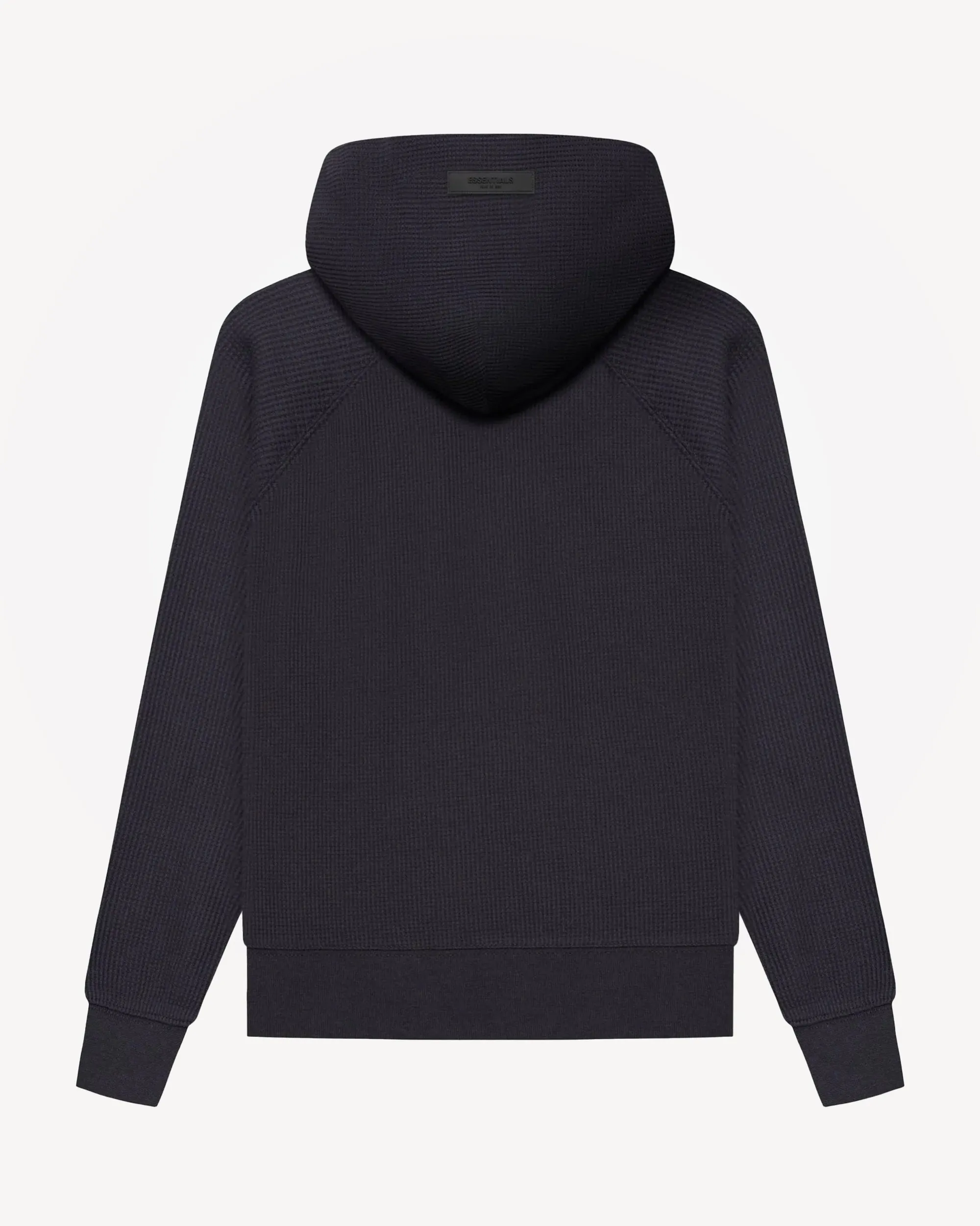 Kids' Henley Hoodie in Iron