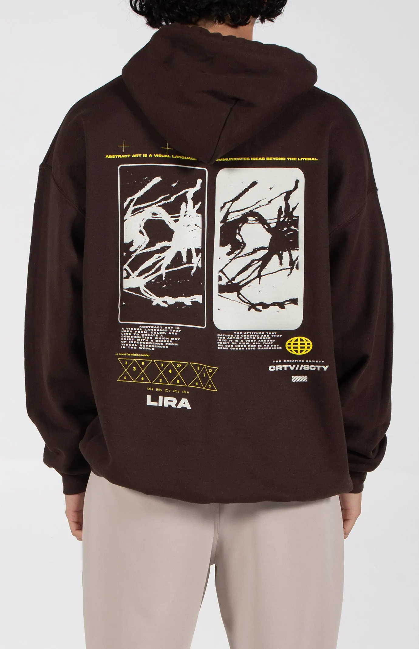 Kooning Hoodie | Brown