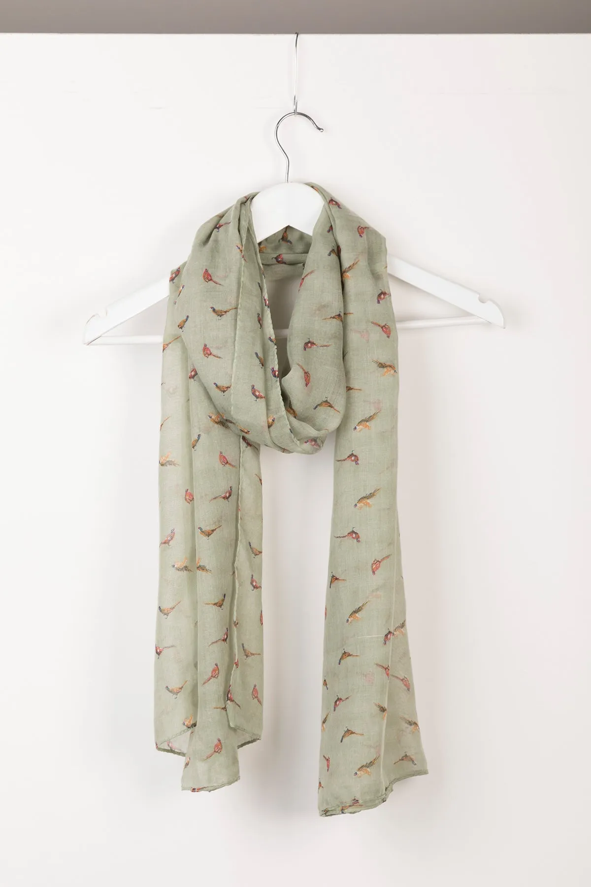 Ladies Printed Floaty Scarf - Wistow