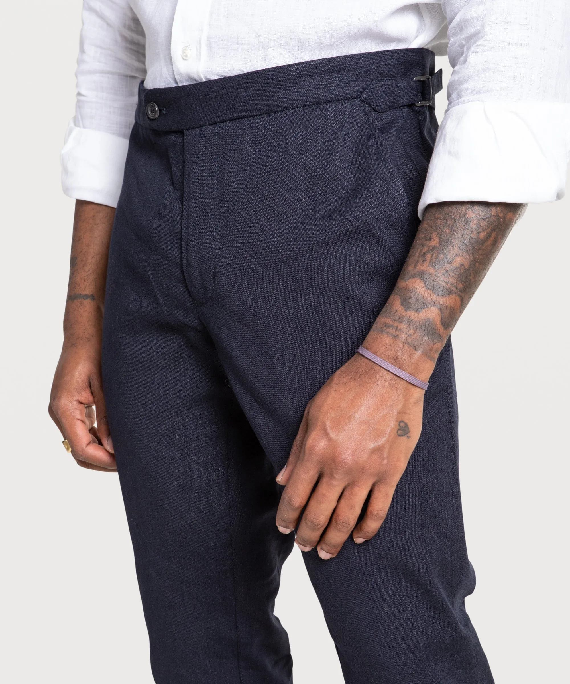 Linen Cotton Dinner Trousers