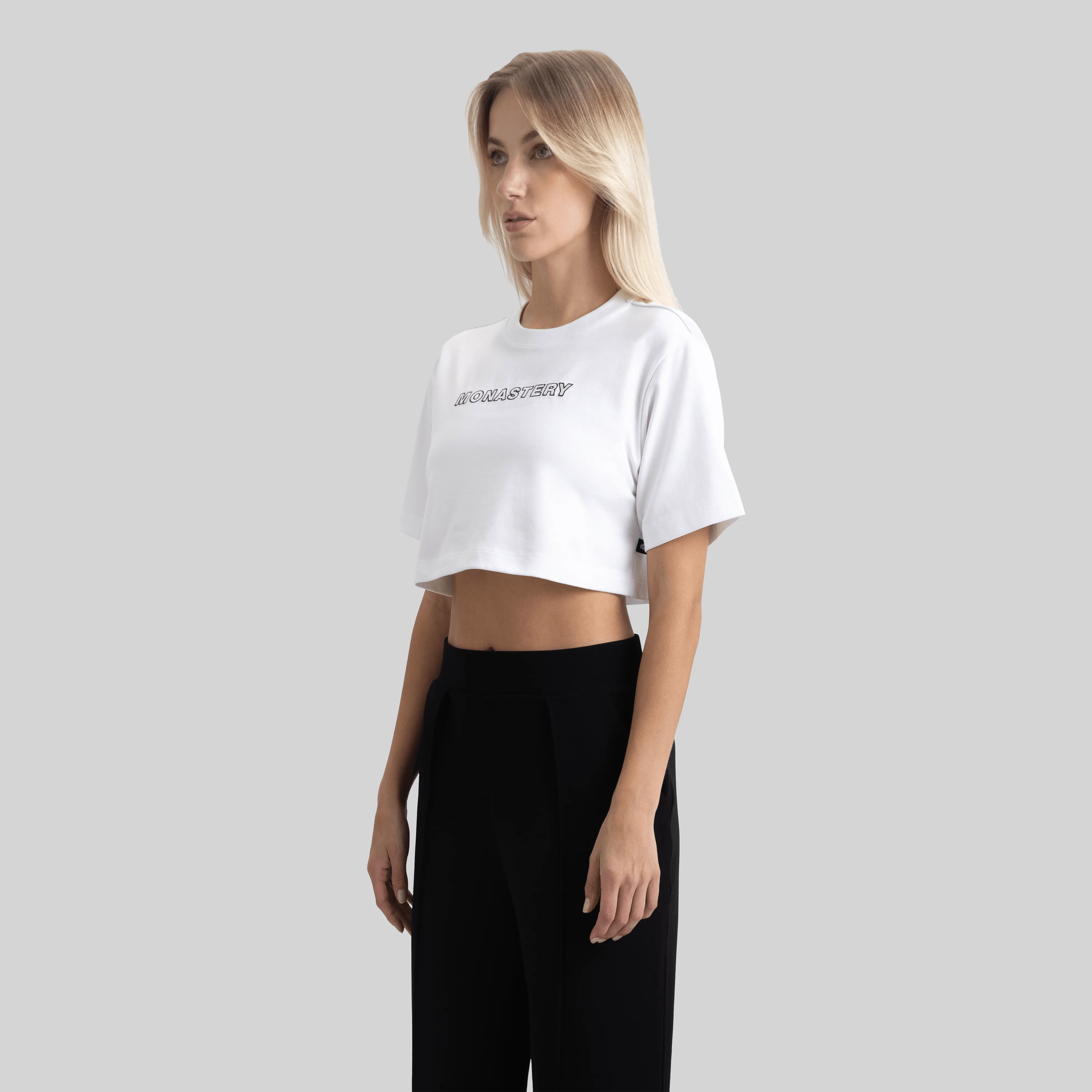 LYKAN CROP TOP WHITE