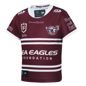 Manly Warringah Sea Eagles 2023 Toddler Home Jersey NRL Rugby League by Dynasty Sport