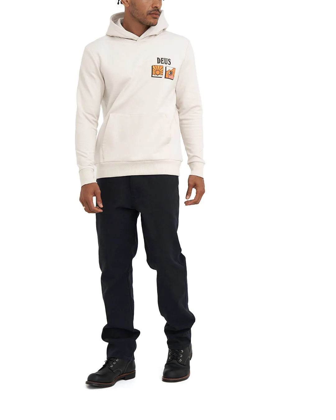 MAX SPEED HOODIE - DIRTY WHITE