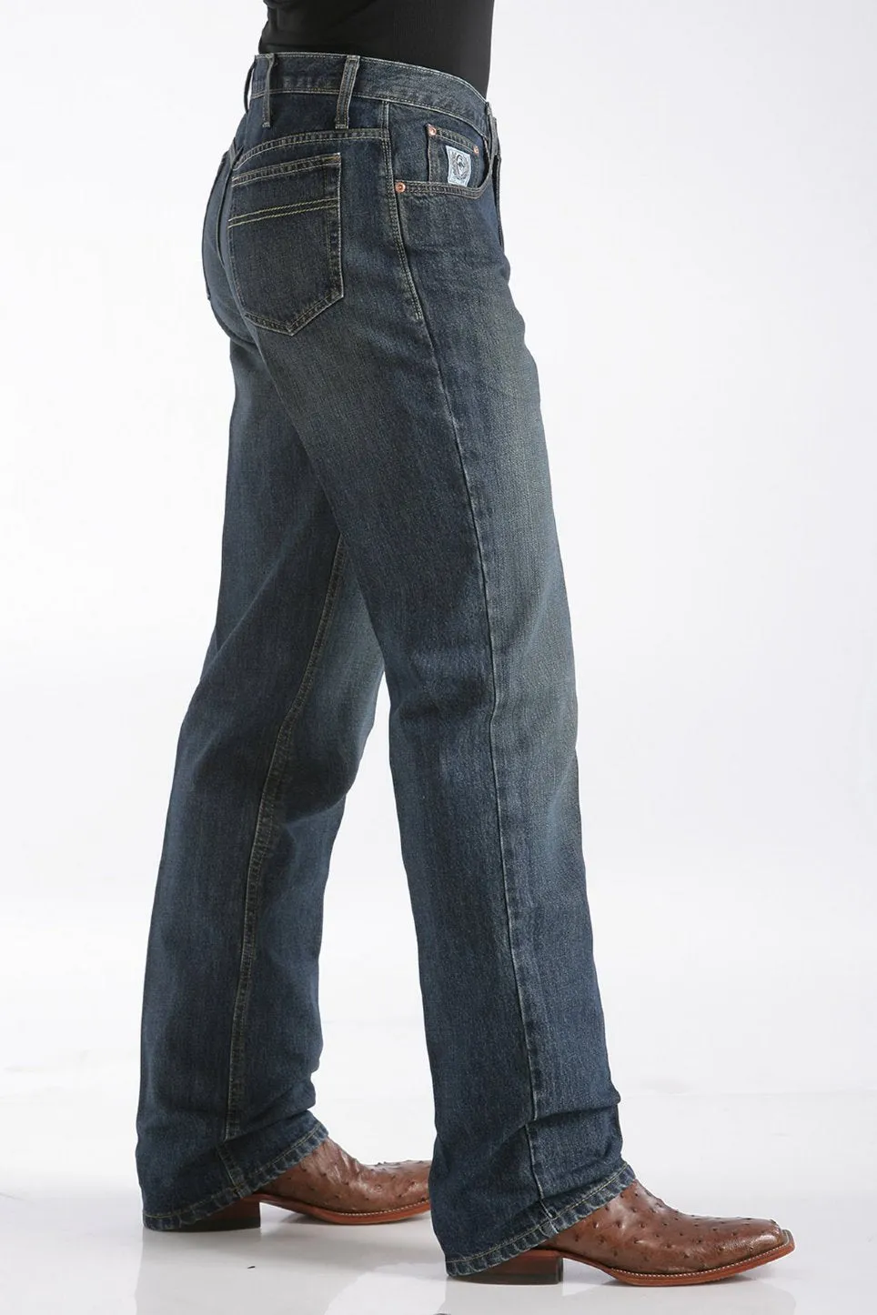 Men's Cinch White Label Dark Stone Denim Jean