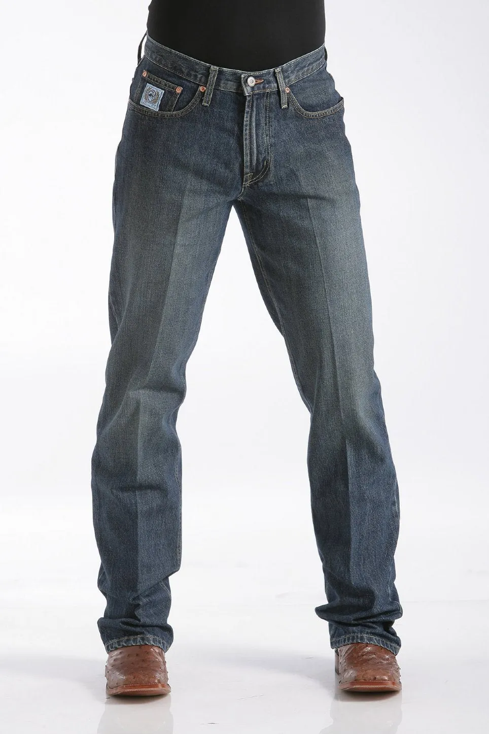 Men's Cinch White Label Dark Stone Denim Jean