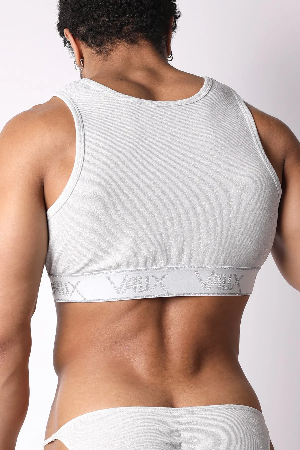 MIRAGE LUREX CROP TOP