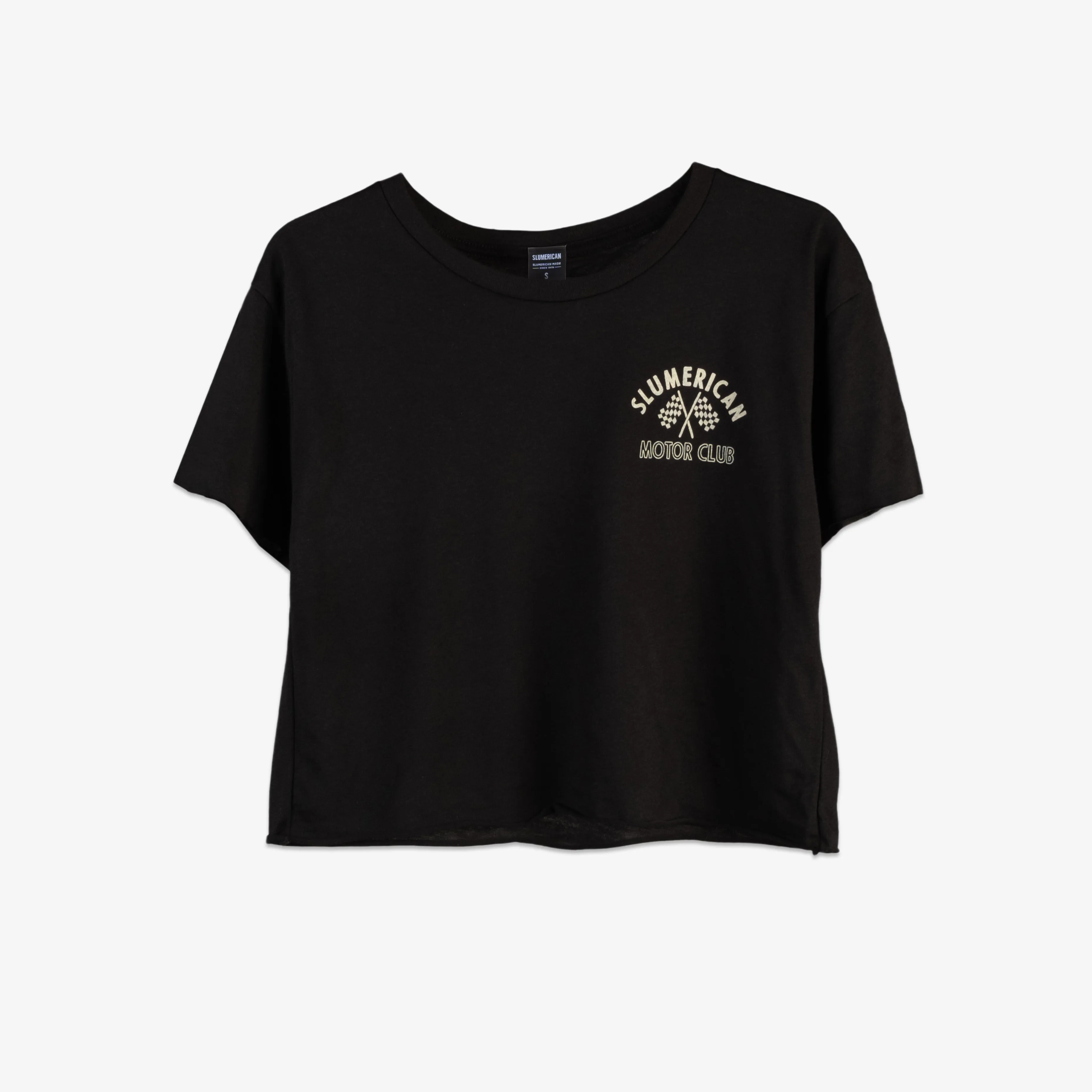 MOTOR CLUB CROP TEE