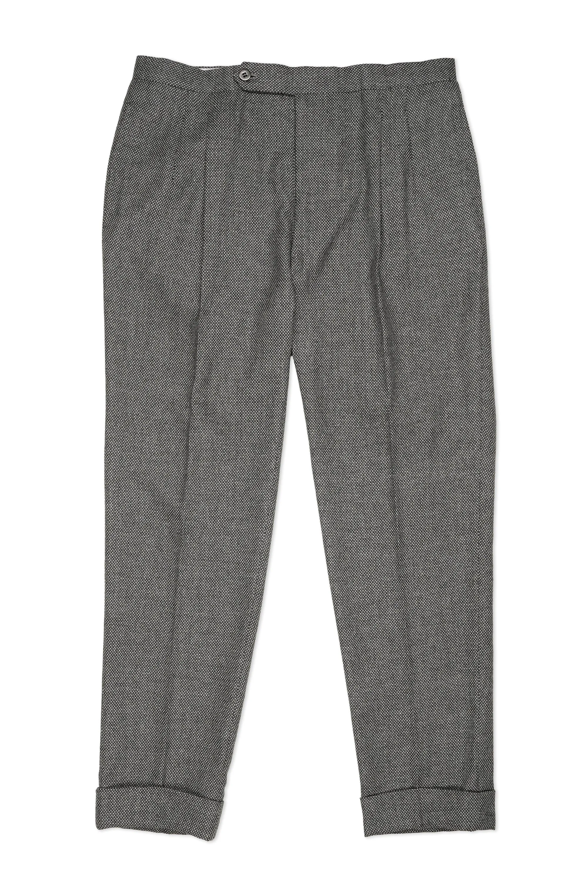 Musella Dembech Grey Birdseye Wool Suit