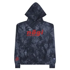 Navy Smoke Unisex Champion Tie-Dye Hoodie