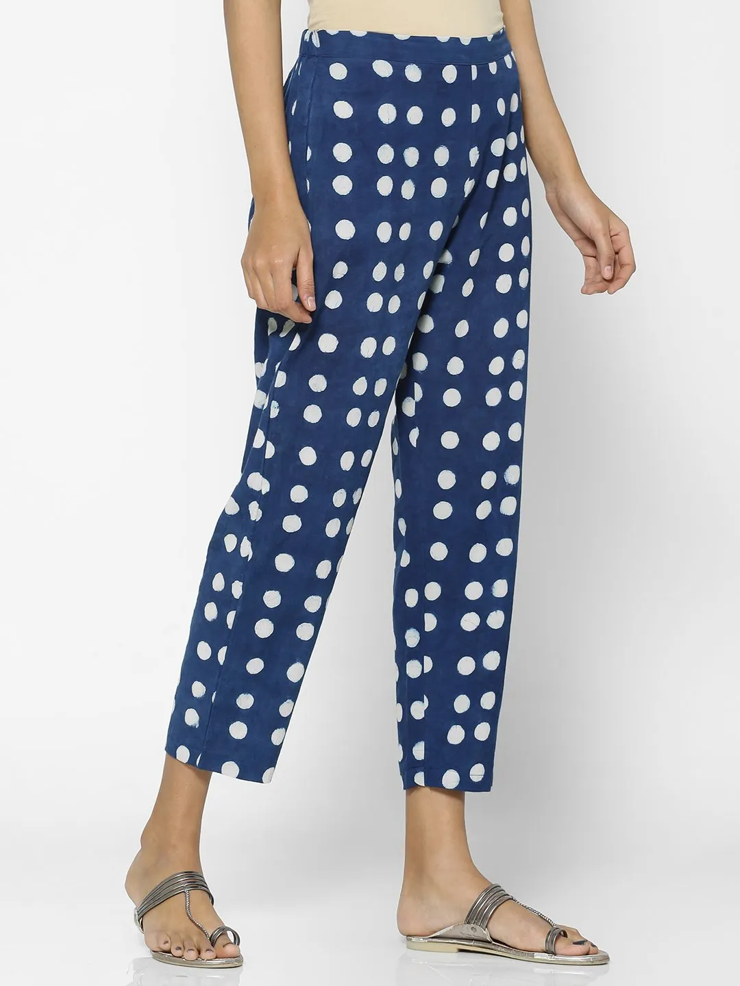 Neelam Polka Print Trousers