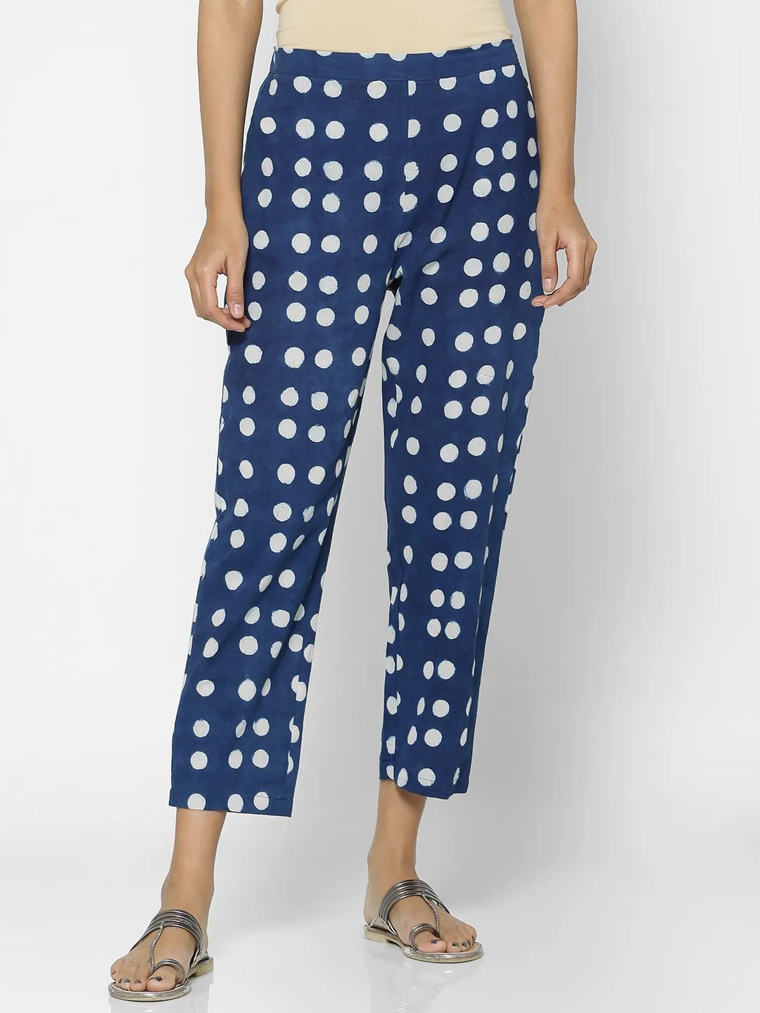 Neelam Polka Print Trousers