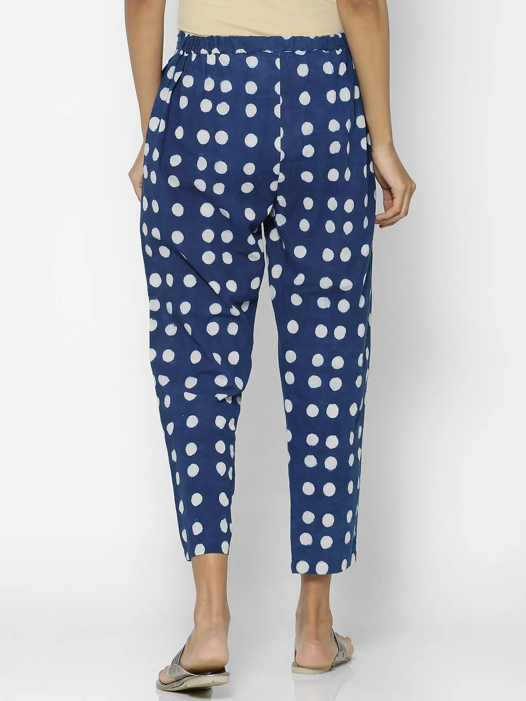 Neelam Polka Print Trousers