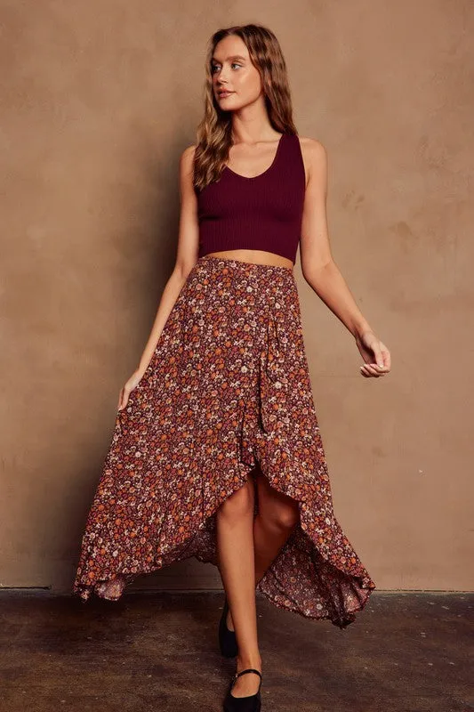 NINA FLORAL SKIRT