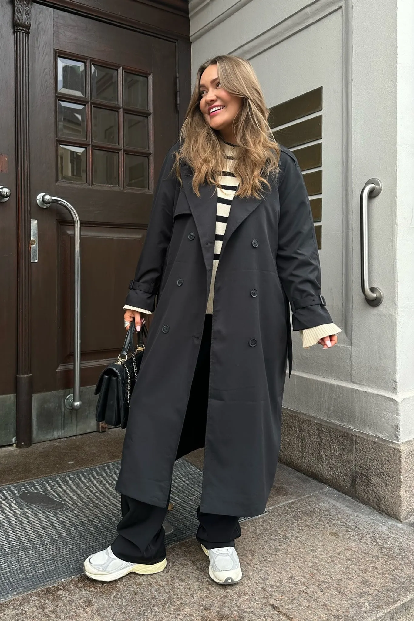 ONLChloe Trenchcoat - Sort