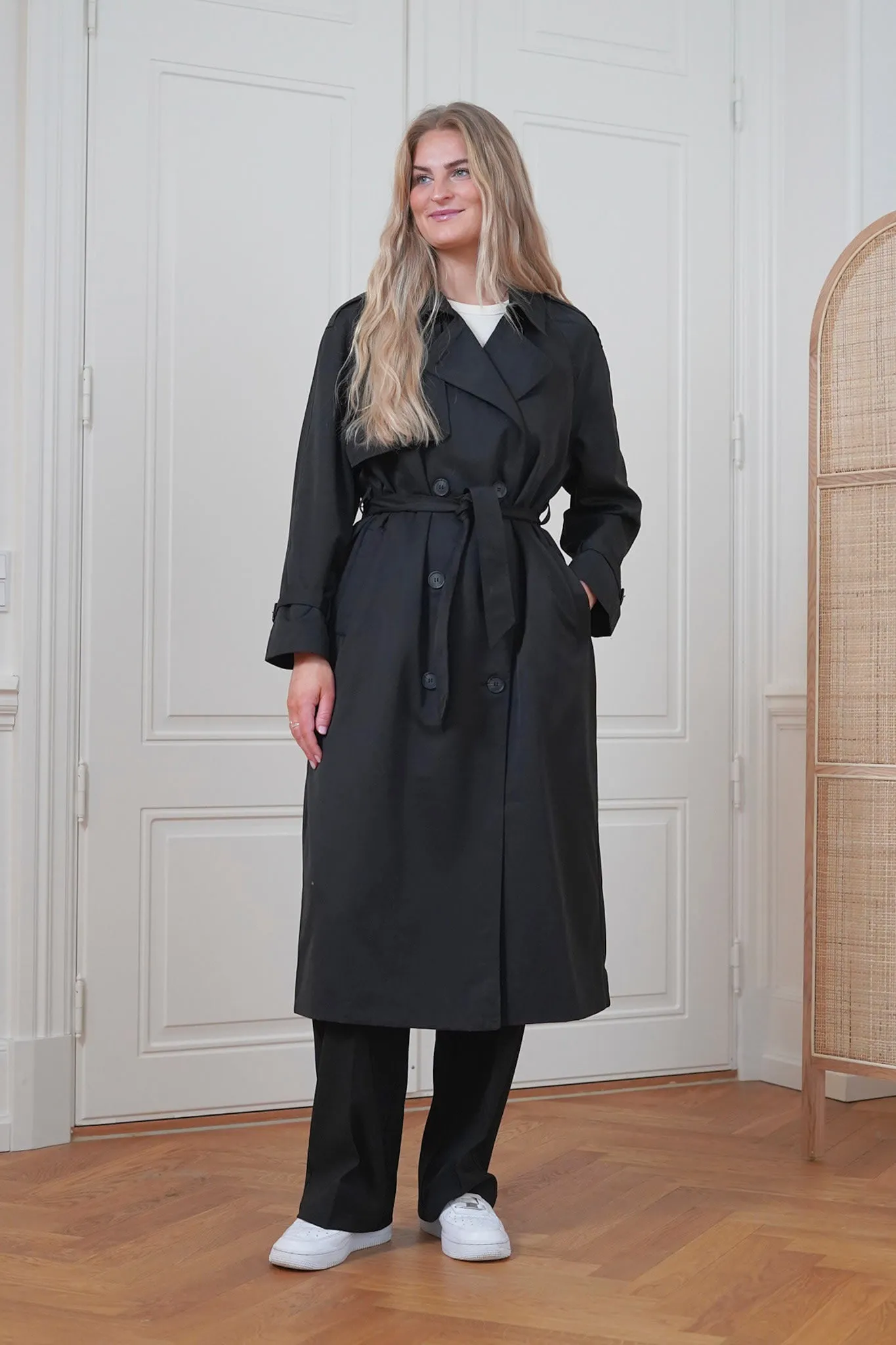 ONLChloe Trenchcoat - Sort