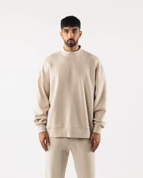 Origin Mock Neck LS - Sea Salt