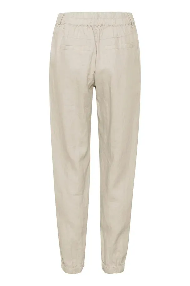 PART TWO SHENAS LINEN TROUSERS FRENCH OAK