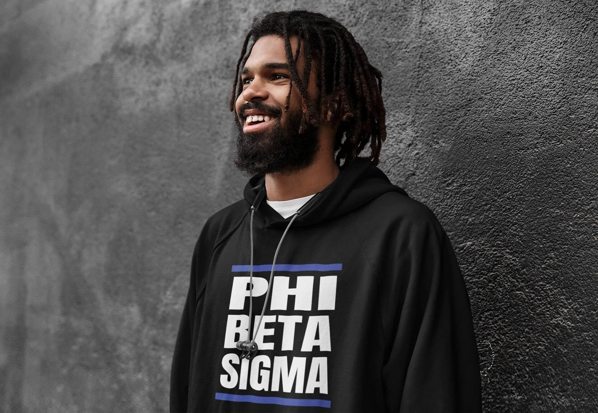 Phi Beta Sigma Retro DMC Hoodie v3