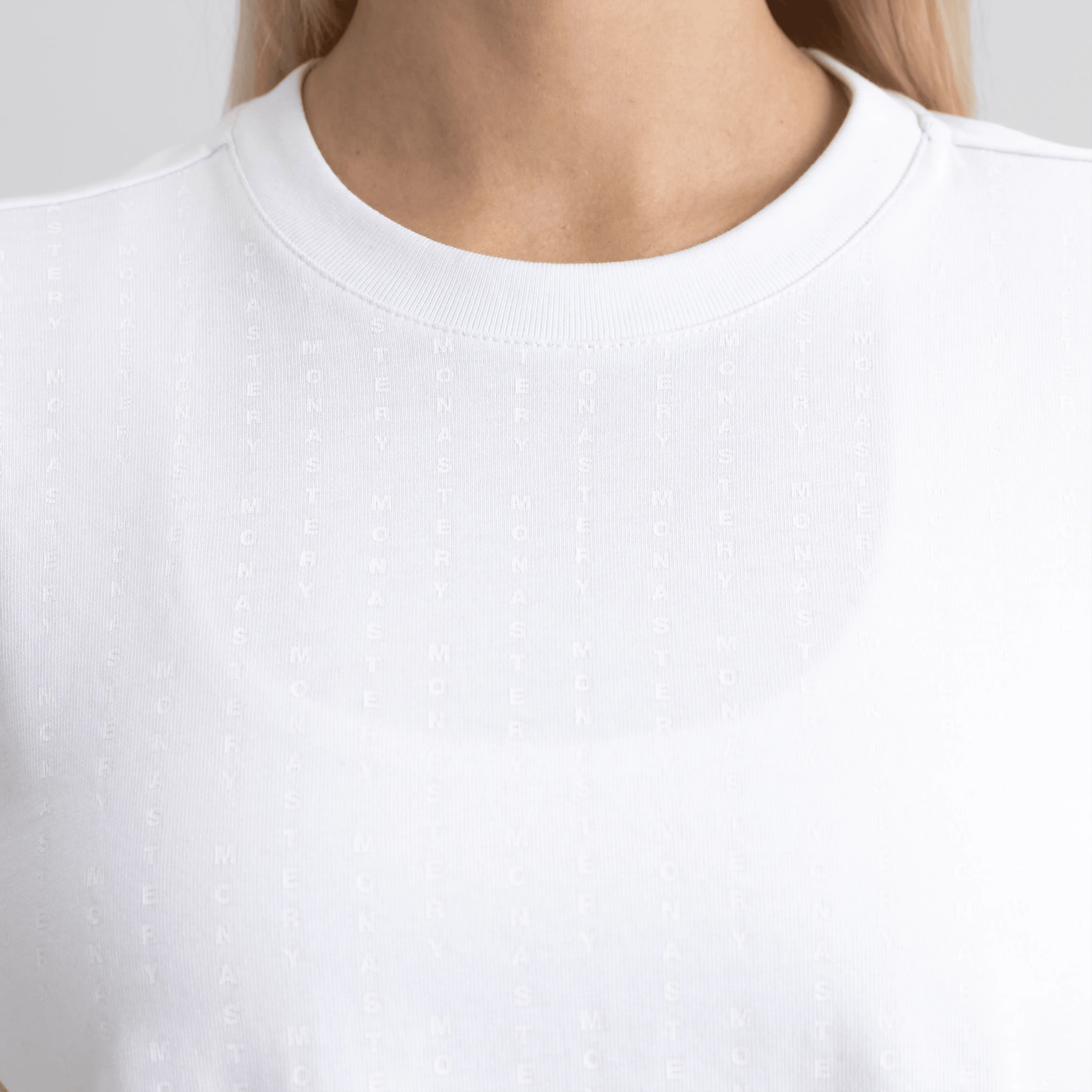 PONTIAC CROP TOP WHITE