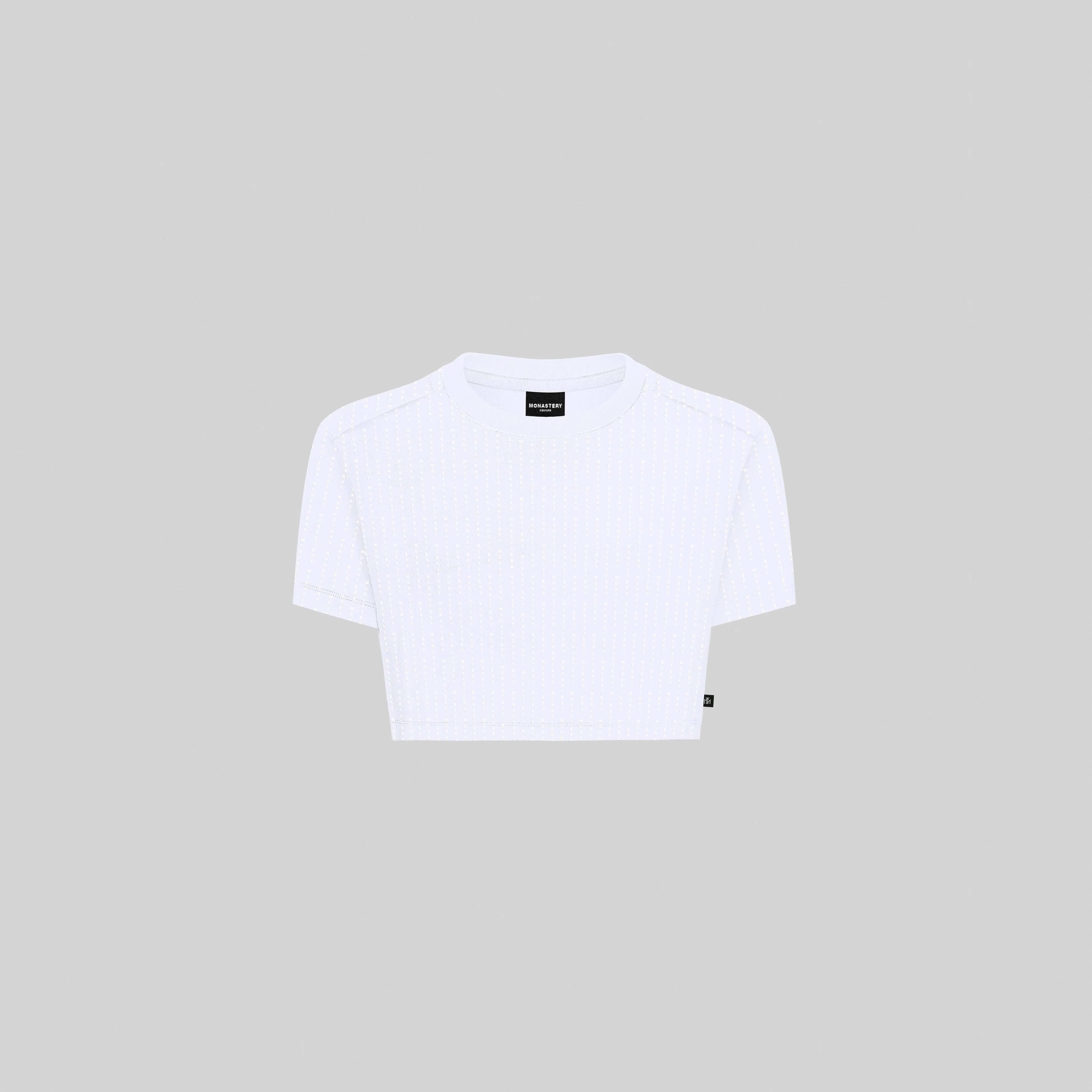 PONTIAC CROP TOP WHITE