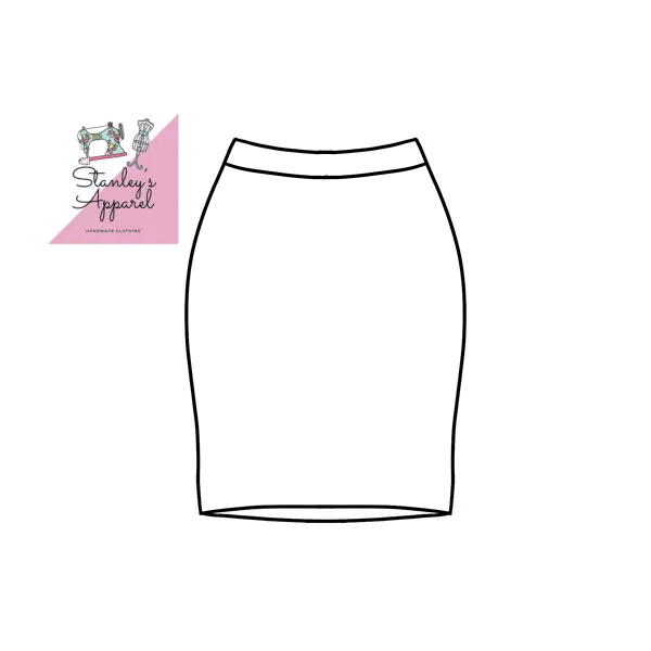 pre order mouse Tuesday and mouse skeleton Adult pencil skirt