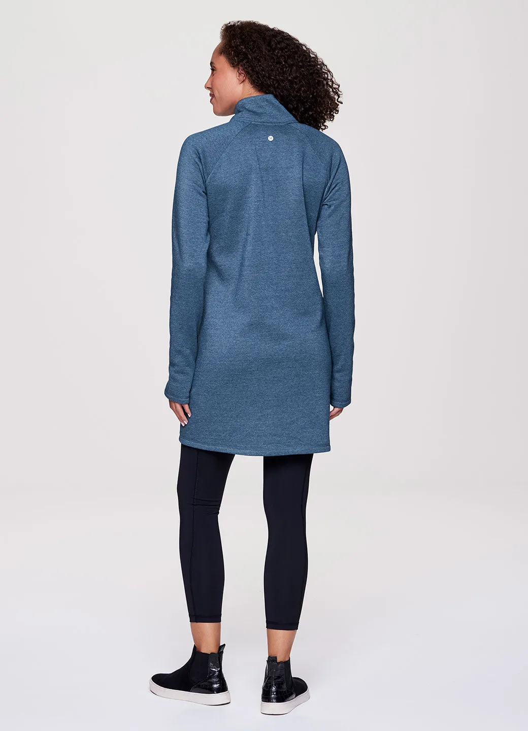 Prime Ready To Roll Fleece Mock Neck Dress