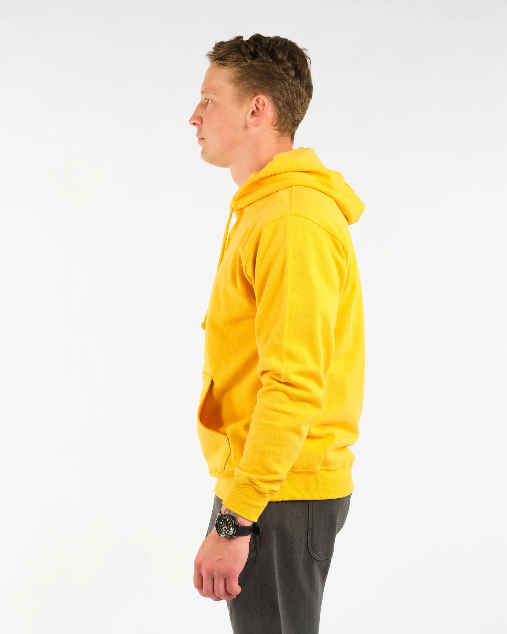 Pullover Hoodie Sweat Yellow