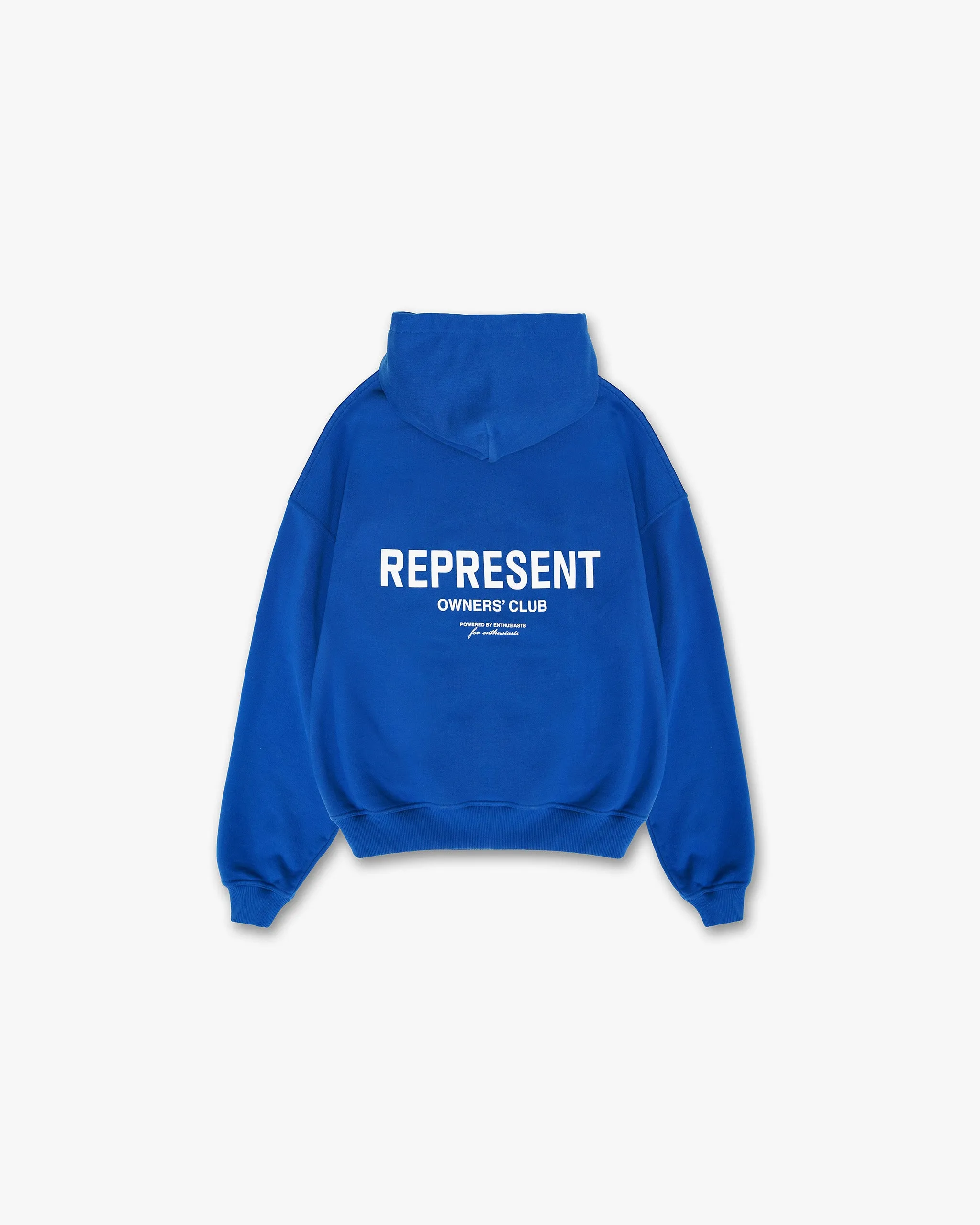 Represent Owners Club Zip Hoodie - Cobalt