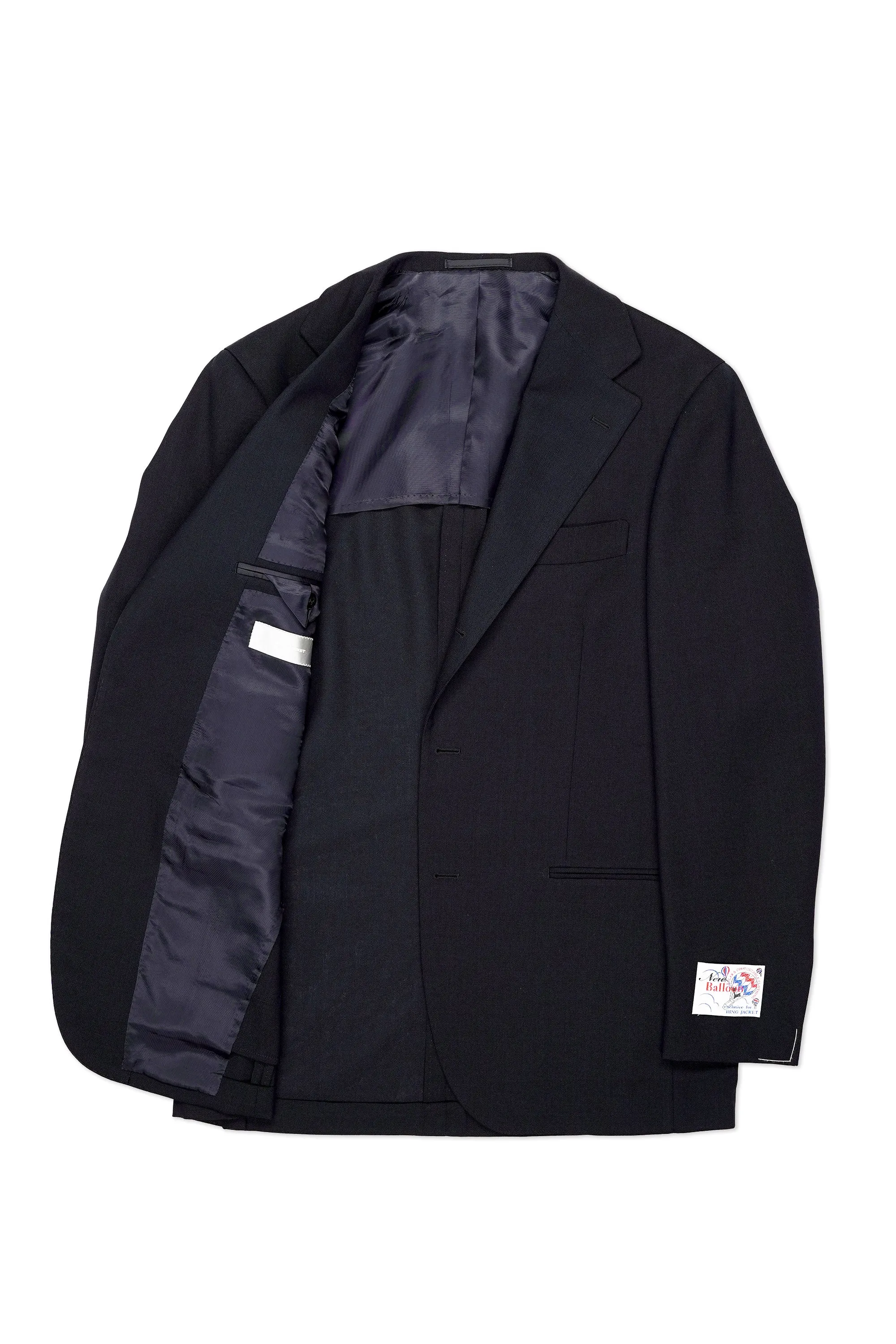 Ring Jacket 269E Navy 4-Ply Wool Suit