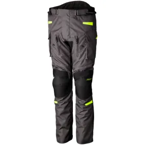 RST Endurance CE Mens Textile Trousers - Graphite / Flo Yellow