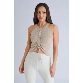 Ruched Crop Top