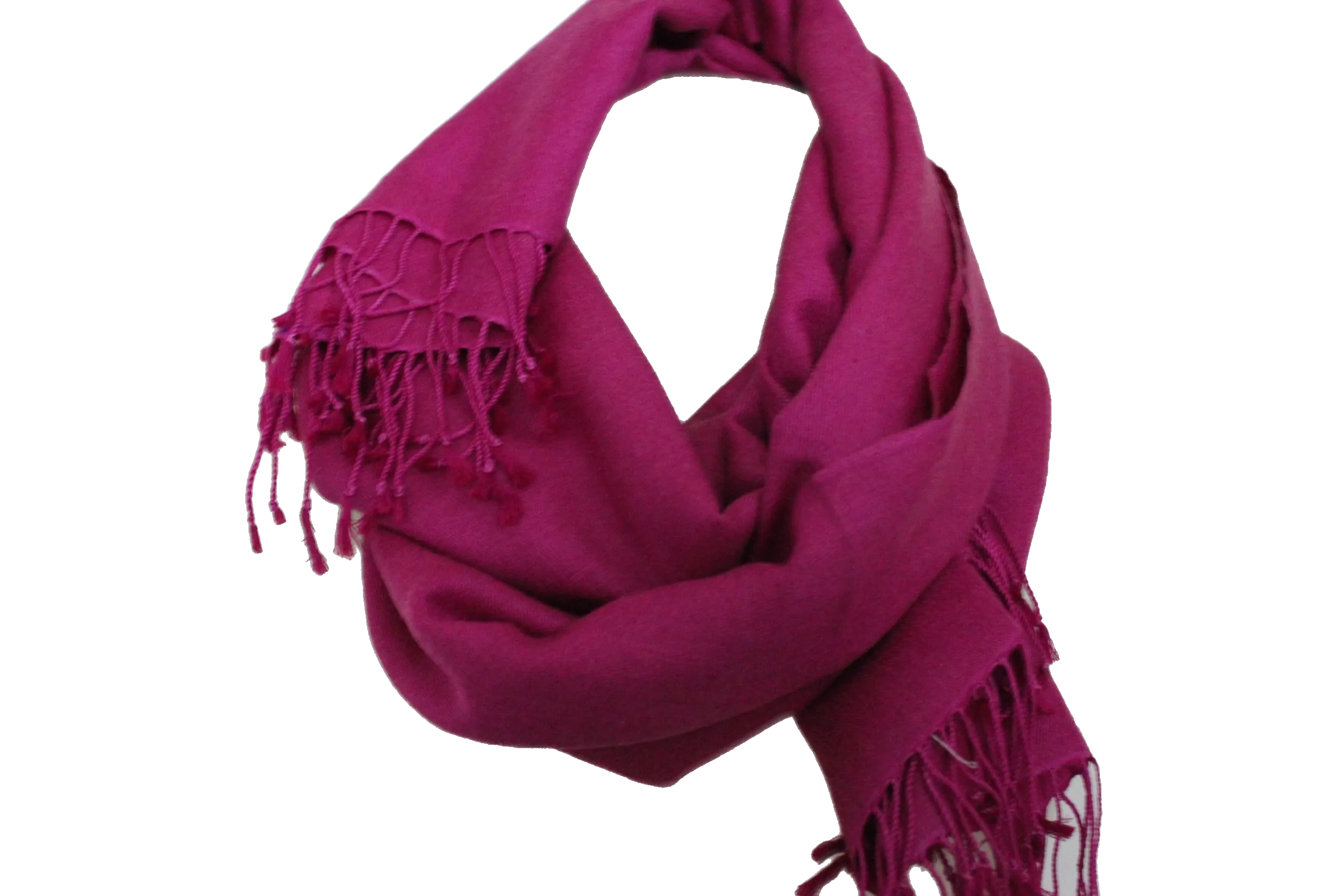 Solid Colour Pashmina Scarf