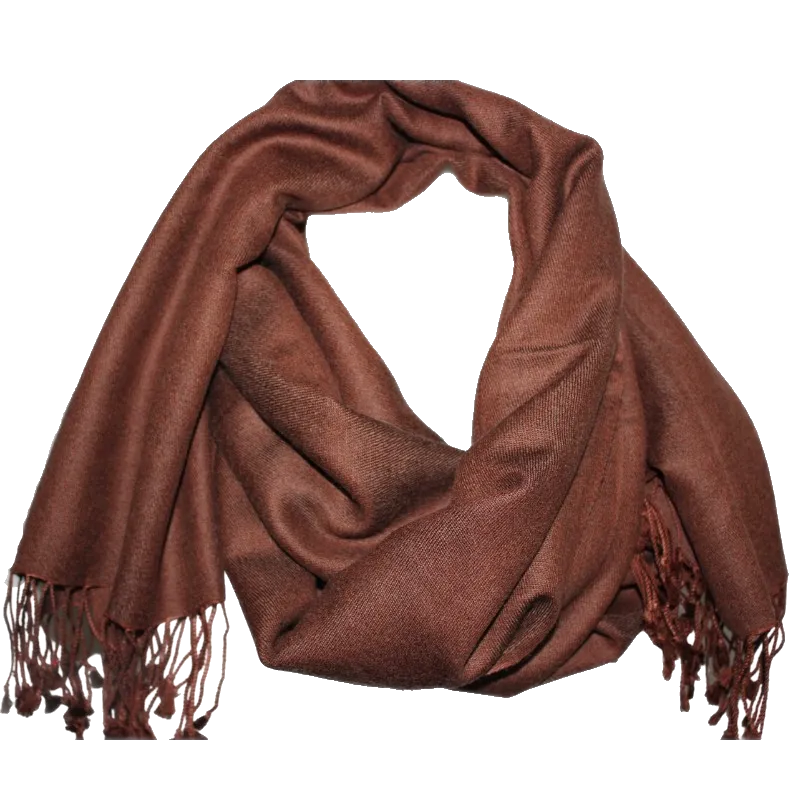 Solid Colour Pashmina Scarf