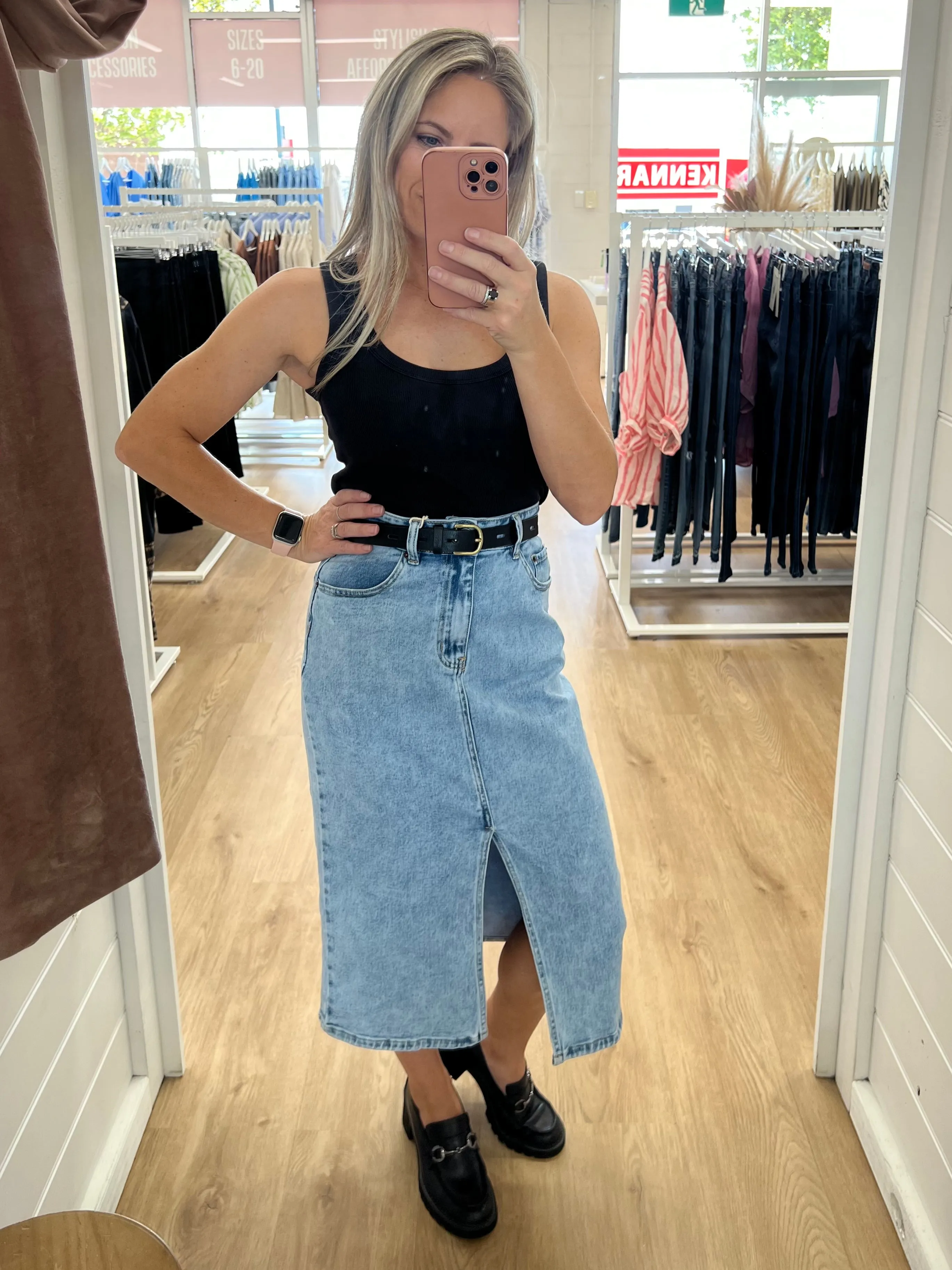 Stella Denim Skirt